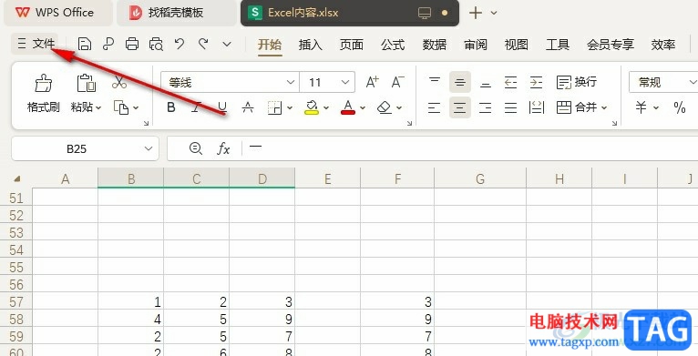 WPS Excel更改網(wǎng)格線顏色的方法