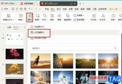 WPS PPT在每頁幻燈片插入一張圖片的方法