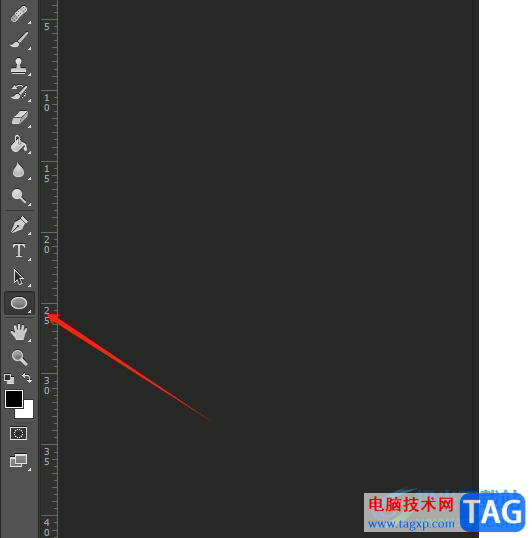 photoshop將圓分成四等分的教程