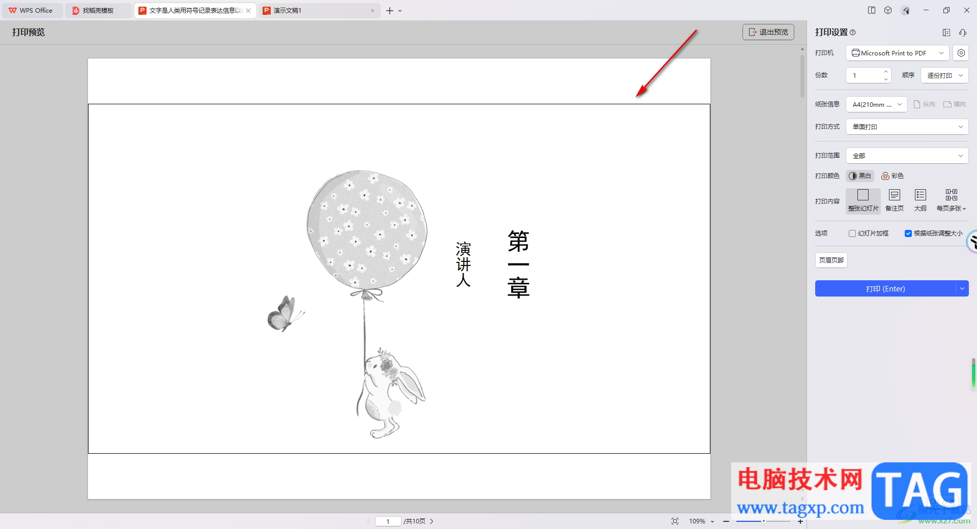WPS PPT演示文稿設(shè)置成黑白風(fēng)格的方法