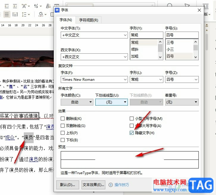 WPS Word無法隱藏文字的方法