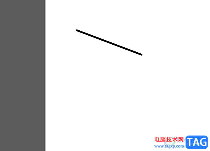 illustrator將畫(huà)好的直線變成弧線的教程