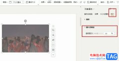 WPS PPT調(diào)整圖片透明度的方法