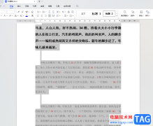 WPS Word文檔快速刪除空白段落的方法