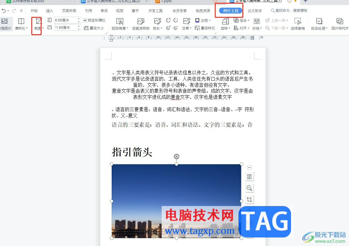wps文檔將圖片變成不規(guī)則圖形的教程
