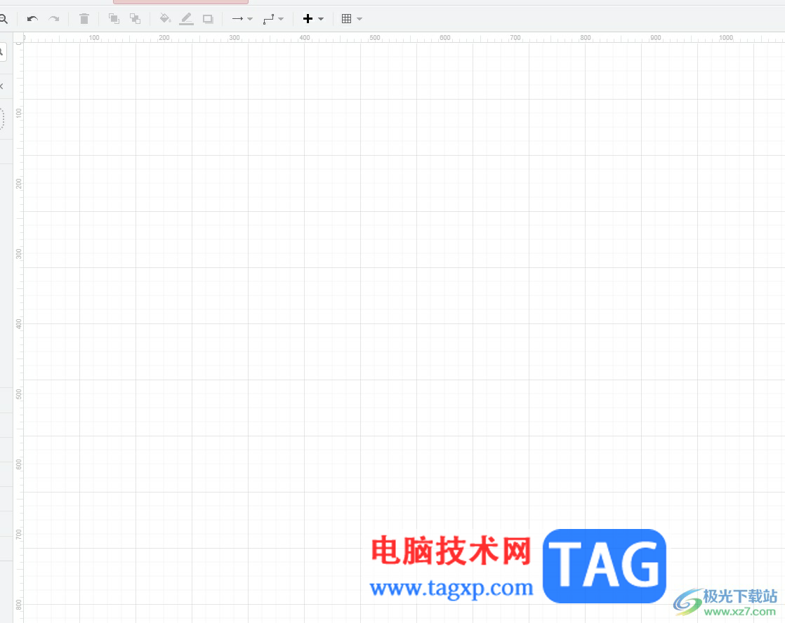Draw.io調(diào)整頁面網(wǎng)格大小的教程