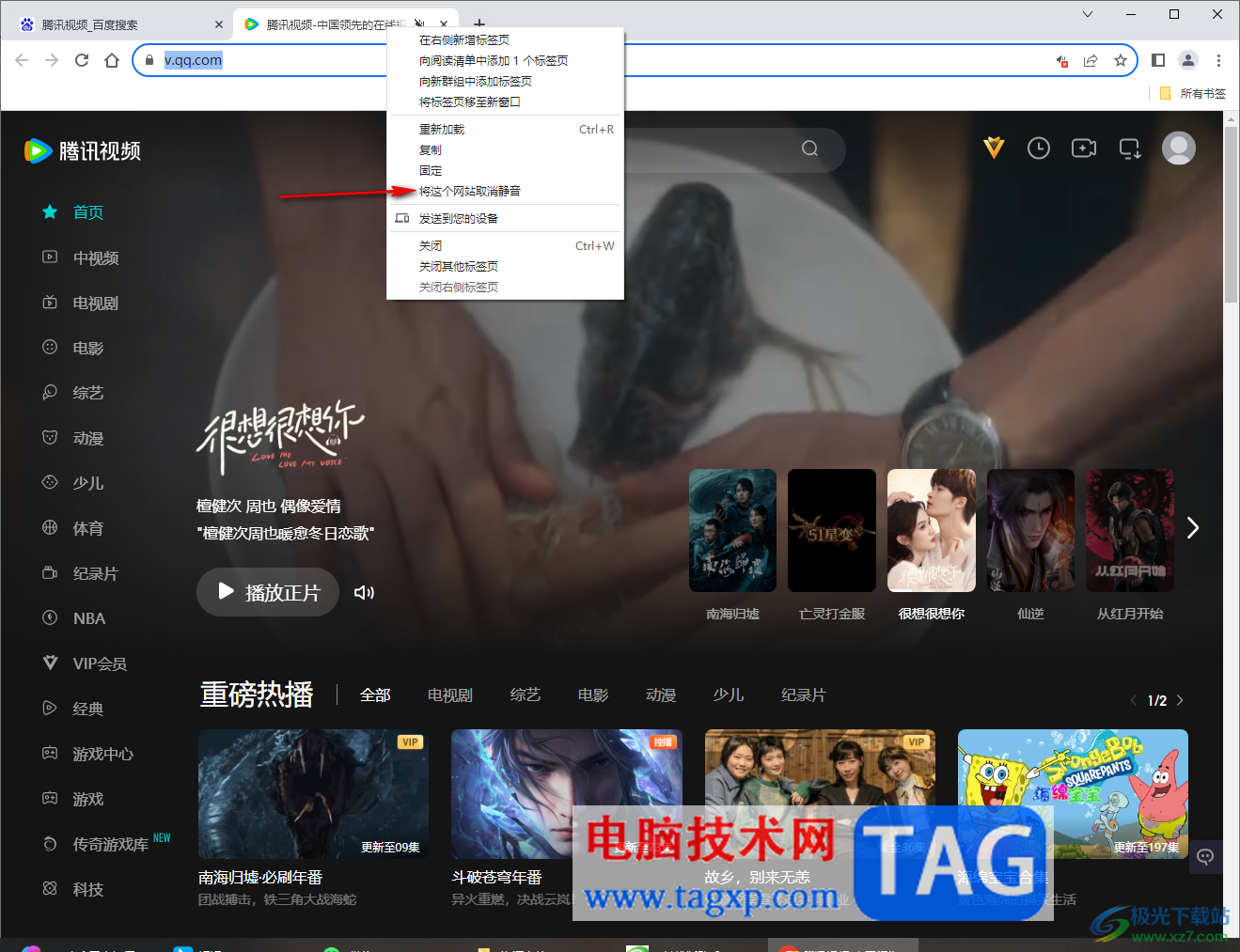 Google Chrome瀏覽器將網(wǎng)站靜音的方法