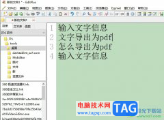 editplus插入分頁符的教程