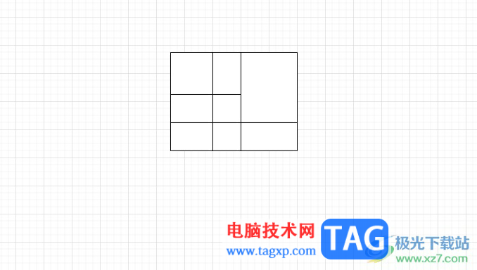 Draw.io合并表中的單元格教程