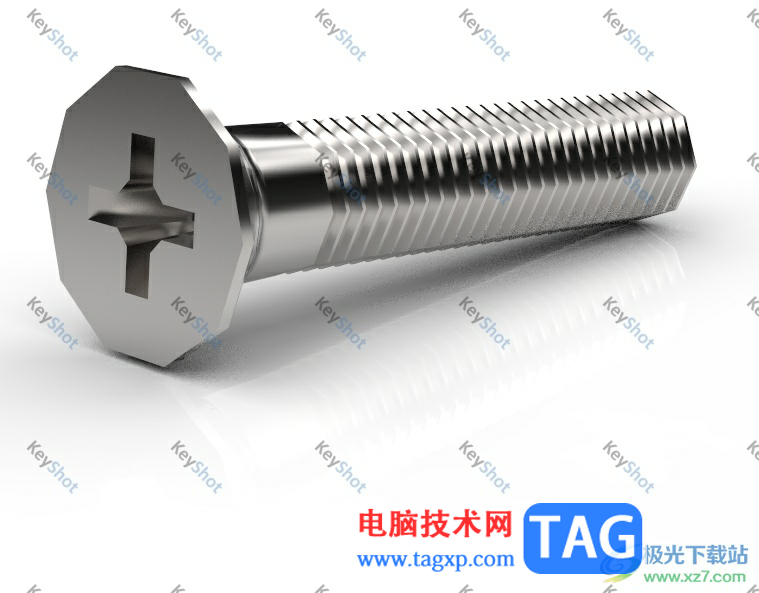 ?keyshot6制作陰影反射效果的教程