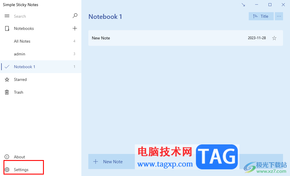 Simple Sticky Notes關(guān)閉開機自動運行的方法