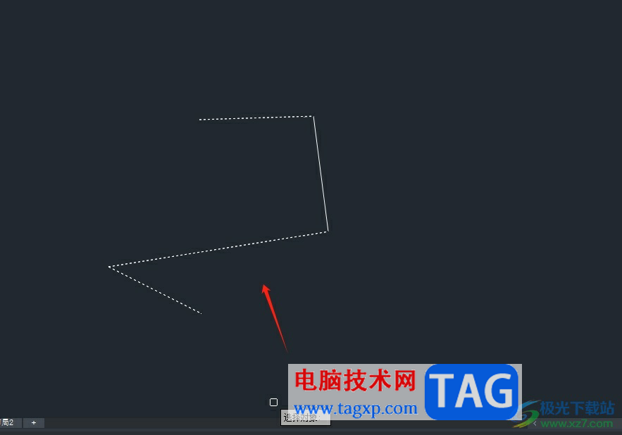 中望cad將多線段合并的教程
