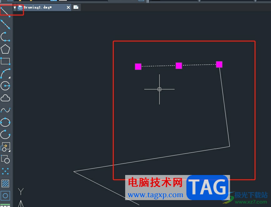 中望cad將多線段合并的教程