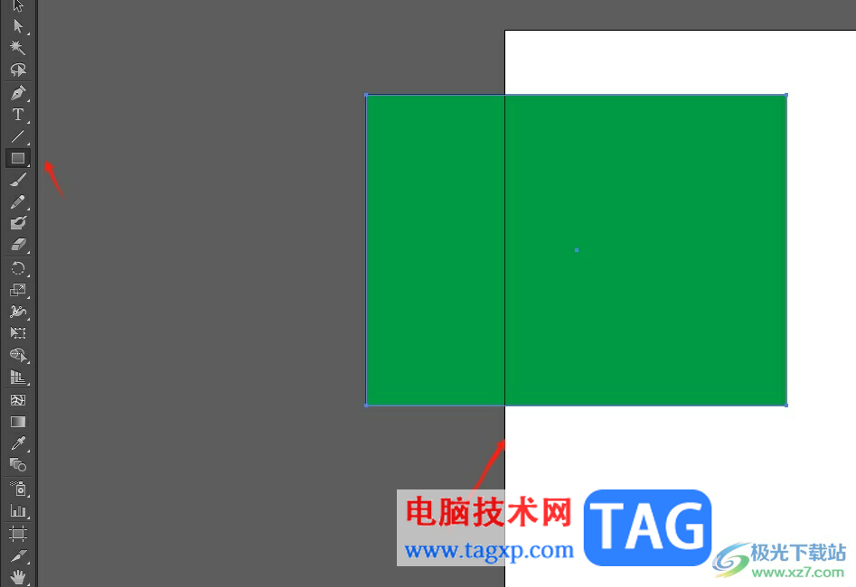 ?illustrator將圖形變成畫板的教程