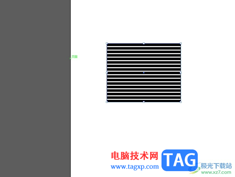 ?illustrator在圖形中添加條紋的教程
