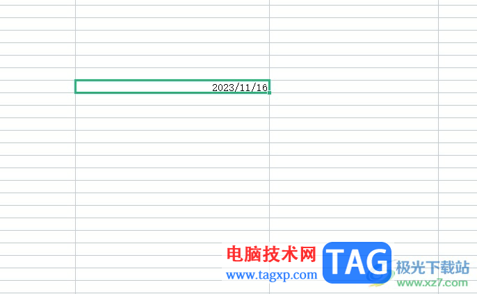 ?wps表格錄入當天日期的教程