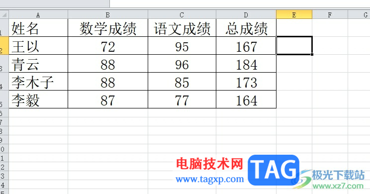 ?excel單獨在一個單元格中插入迷你圖的教程