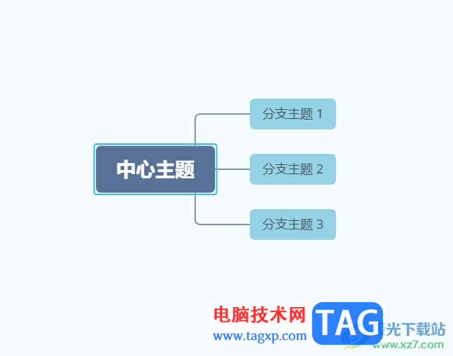 xmind主題框長度不一樣的解決教程