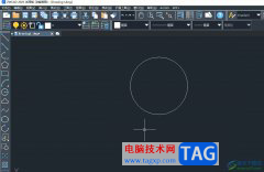 中望cad將圓打斷成圓弧的教程