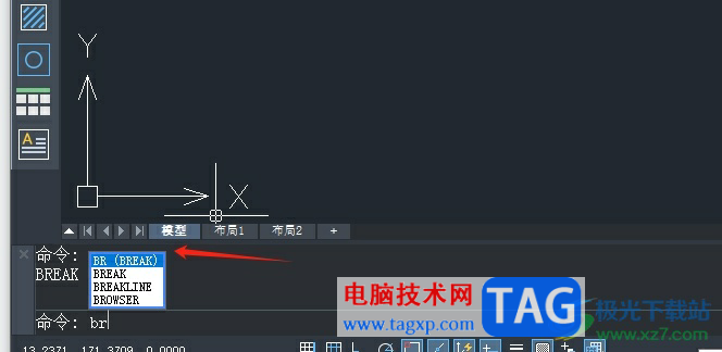 中望cad將圓打斷成圓弧的教程