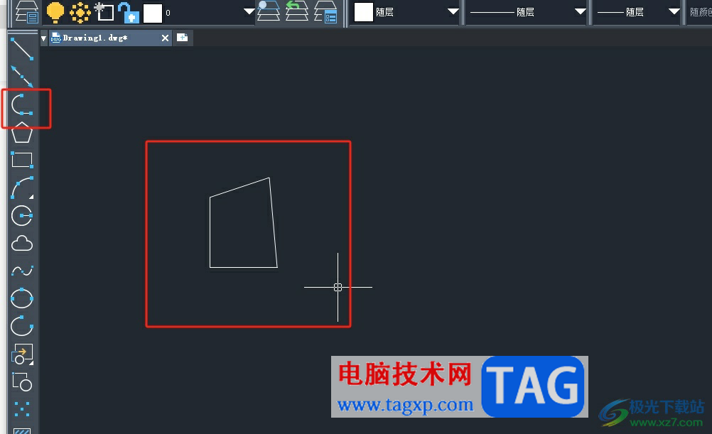 中望cad畫(huà)軸對(duì)稱(chēng)圖形的教程