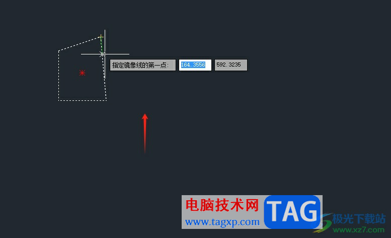 中望cad畫(huà)軸對(duì)稱(chēng)圖形的教程