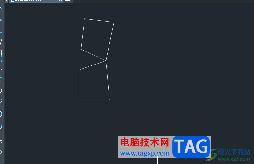 中望cad畫(huà)軸對(duì)稱(chēng)圖形的教程