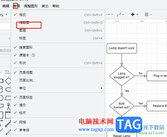 ?Draw.io縮略圖不顯示的解決教程