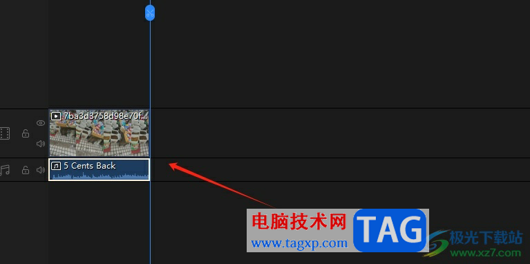 ?迅捷視頻剪輯軟件給視頻配樂(lè)的教程
