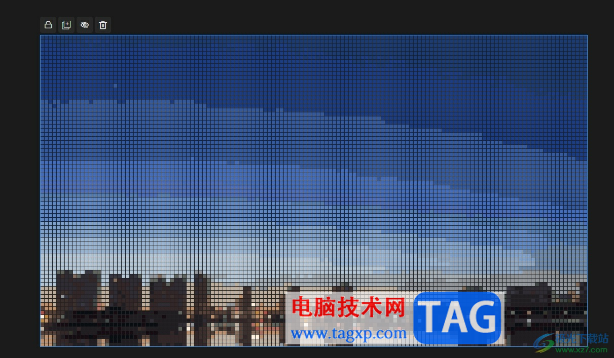 Gridy.Art將百格畫(huà)對(duì)稱反回來(lái)的教程
