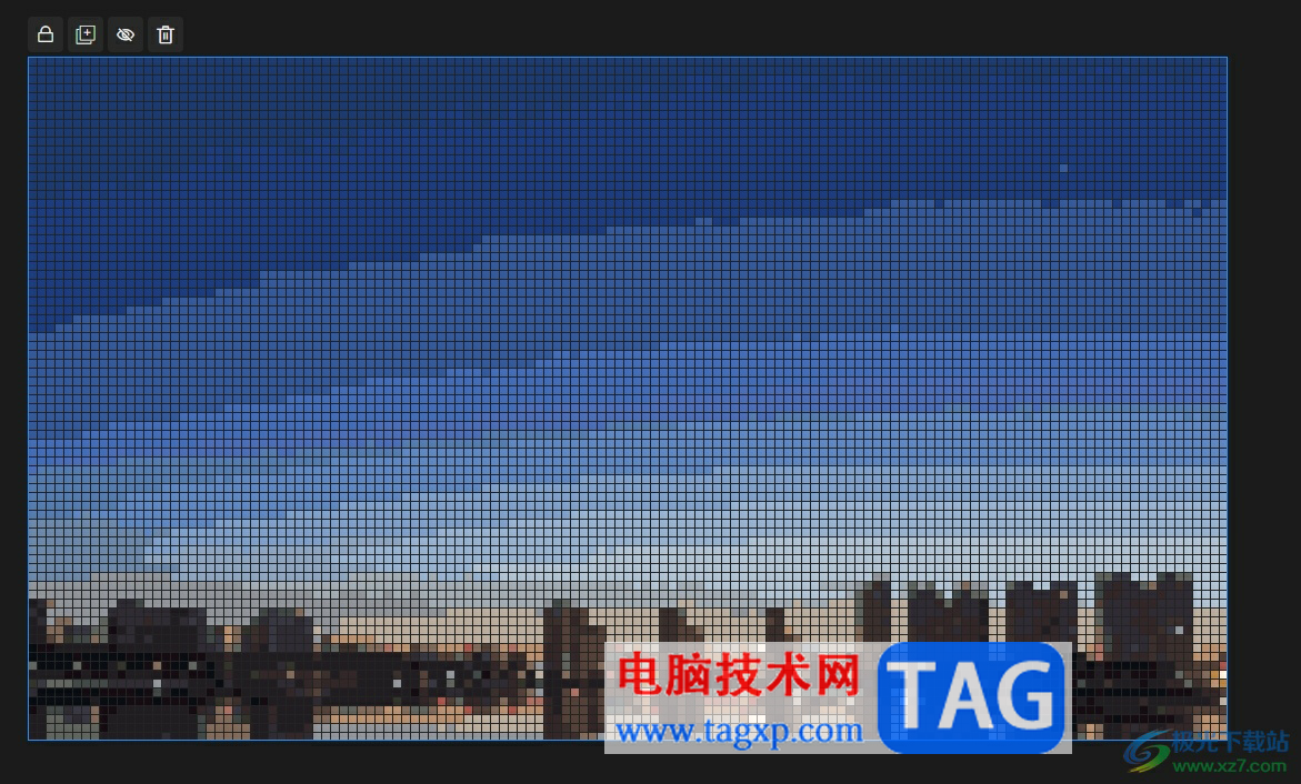 Gridy.Art將百格畫(huà)對(duì)稱反回來(lái)的教程