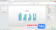 WPS PPT編輯更新圖表對(duì)應(yīng)的