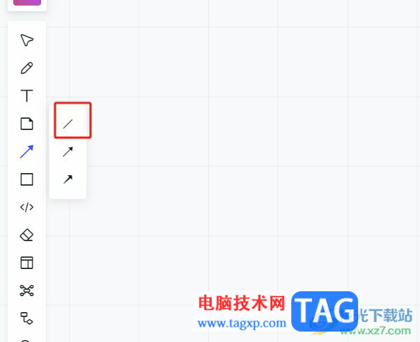 小畫桌將直線變成虛線的教程