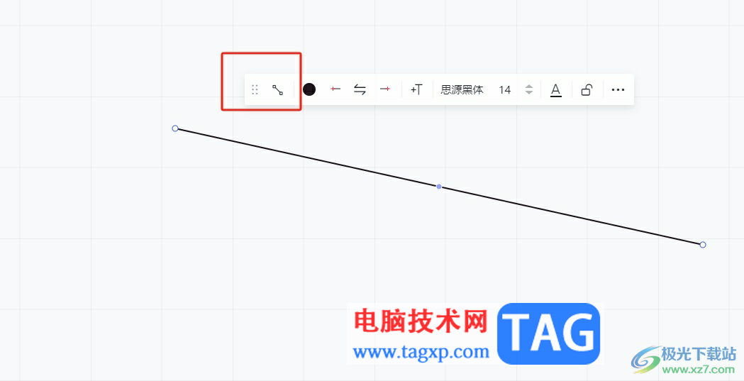 小畫桌將直線變成虛線的教程
