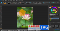 Affinity Designer2在圖片上插入圖形的方法