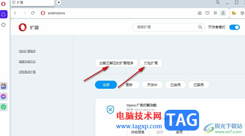 歐朋瀏覽器開啟開發(fā)者模式的方法