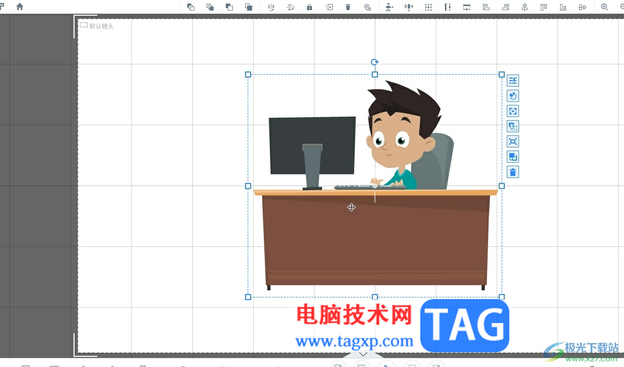 萬彩動(dòng)畫大師添加新場(chǎng)景的教程