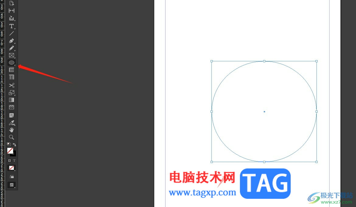 ?InDesign把圖片變成圓形的教程