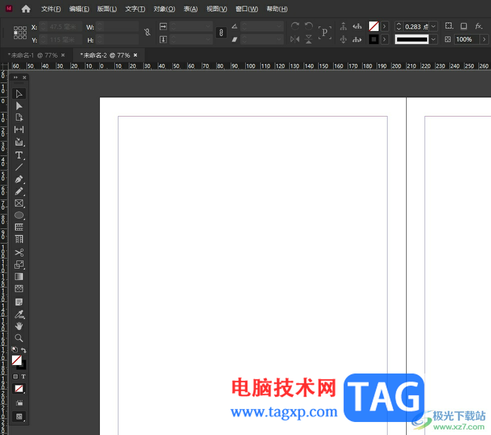 ?InDesign多邊形更改邊數(shù)的教程