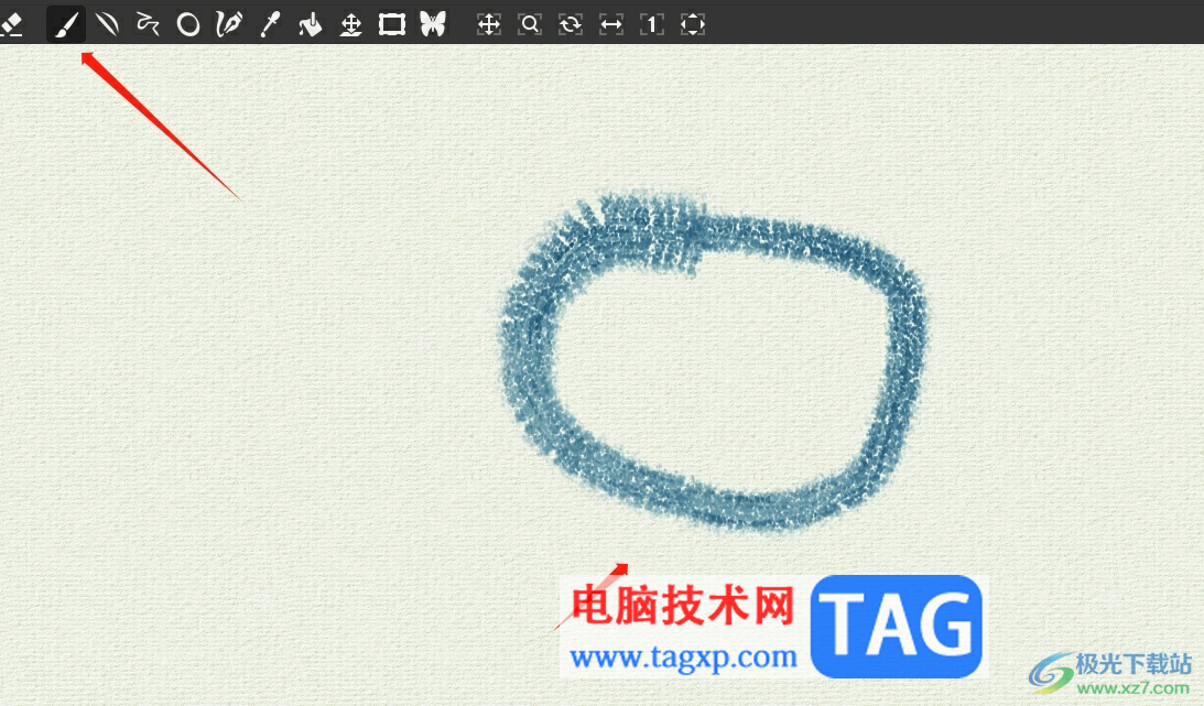 ?mypaint填充顏色的教程