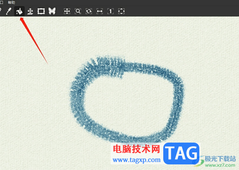 ?mypaint填充顏色的教程