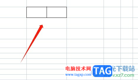 ?wps表格在格子中間加一豎的教程