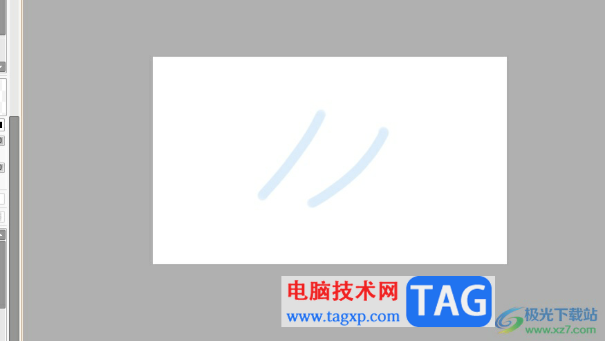 sai橫著建畫布的教程