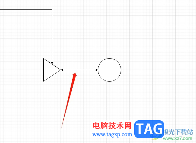 ?Draw.io把連接線變成單向箭頭的教程