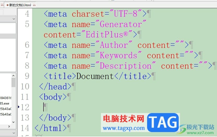 editplus寫代碼時設(shè)置自動縮進的教程