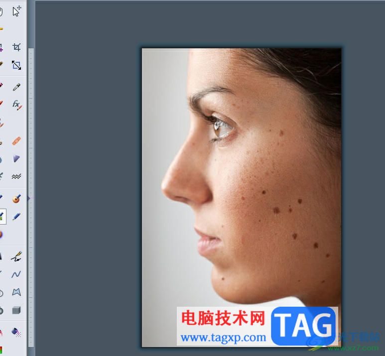 ?Chasys Draw IES去除人物臉上的斑點(diǎn)教程 