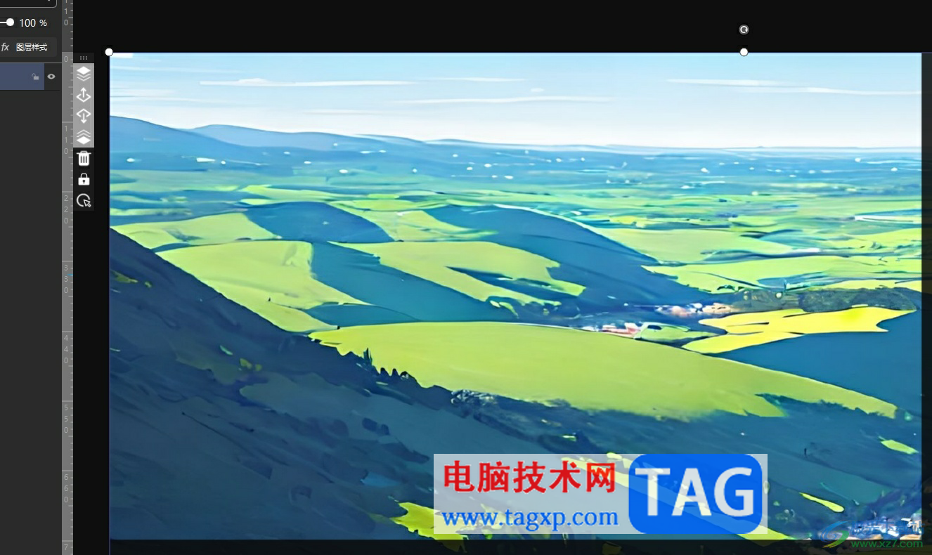 悟空圖像創(chuàng)建山水畫的方法