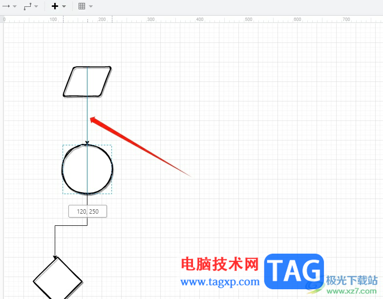 Draw.io讓流程框看起來(lái)更整齊的教程