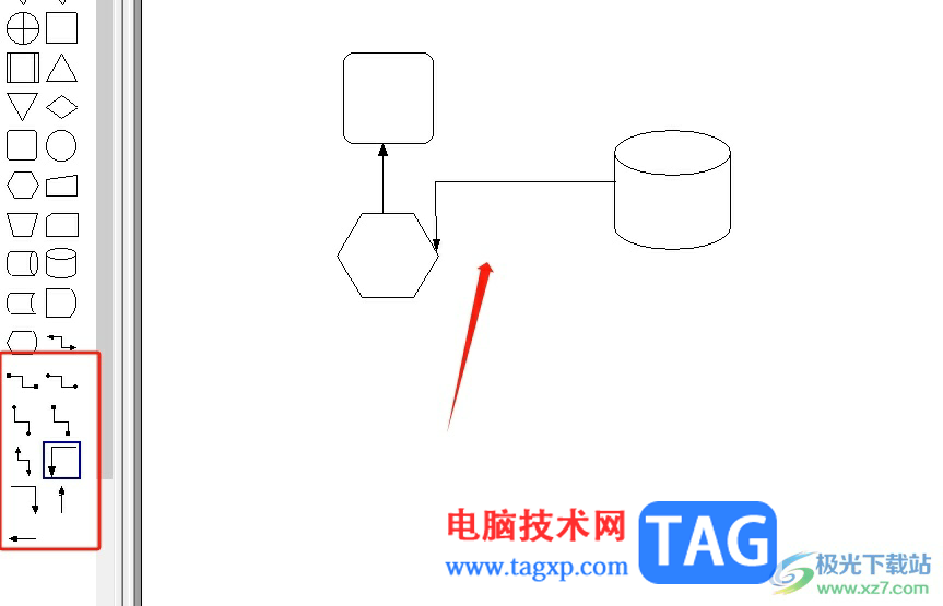 ?辦公之星制作流程圖的教程