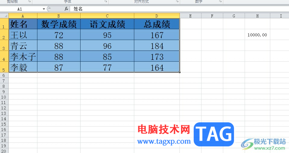 ?excel強制固定單元格格式的教程